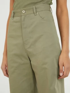 Stoffhose Khaki