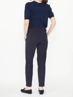 Stoffhose 'Kim' Marineblau