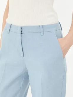 Stoffhose 'Krystal' Blau