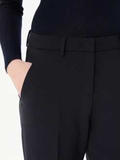 Stoffhose 'Krystal' Marineblau