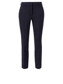 Stoffhose Marineblau