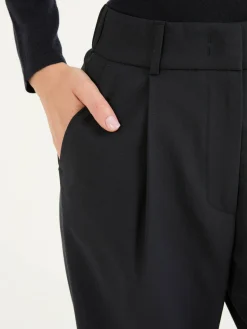 Stoffhose Marineblau