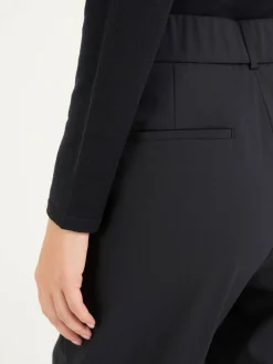 Stoffhose Marineblau