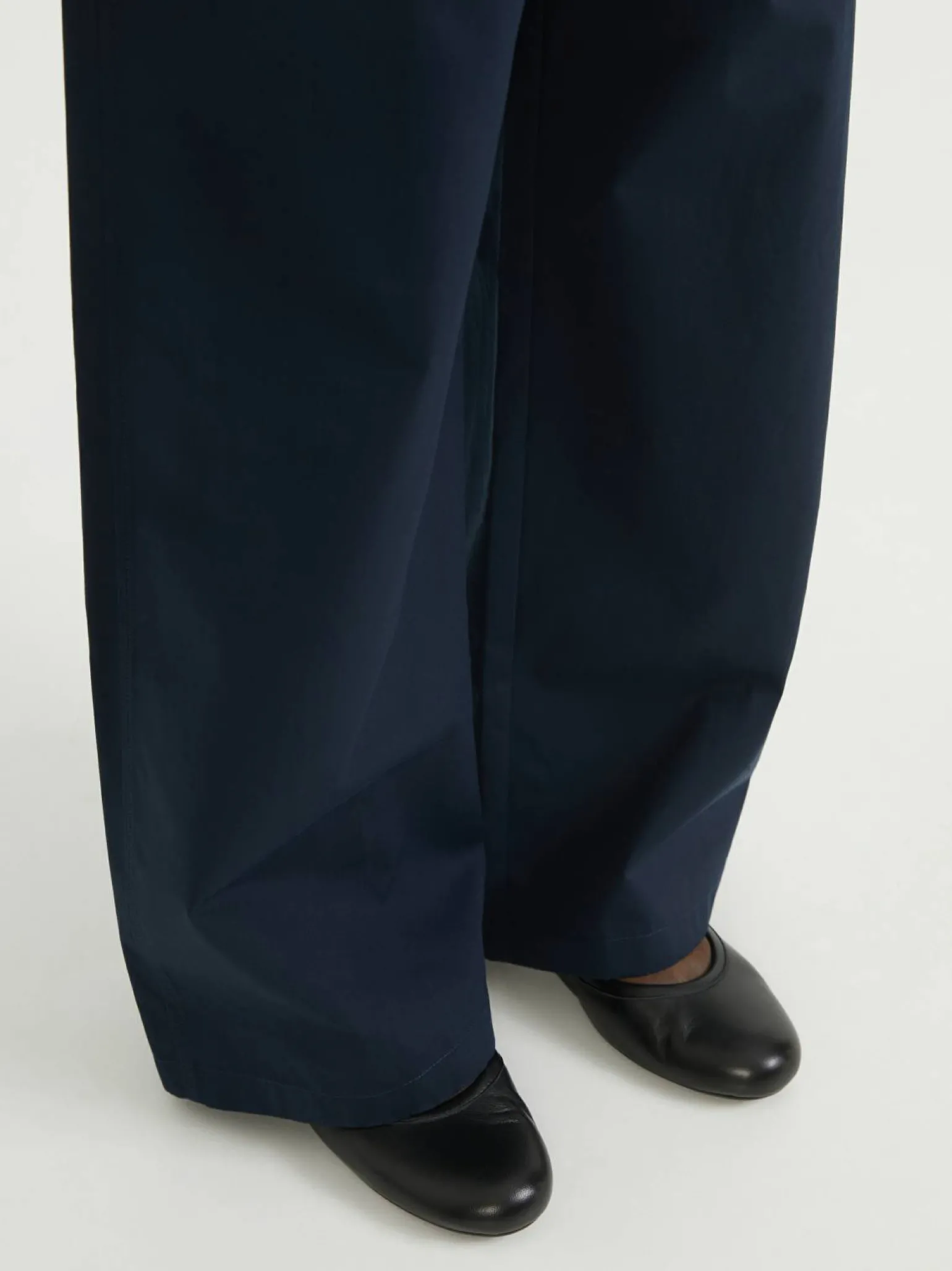 Stoffhose Marineblau