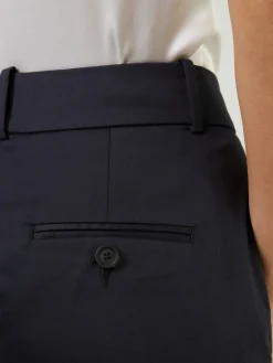 Stoffhose Marineblau