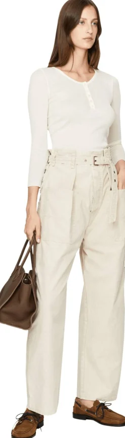 Stoffhose 'Mathilda' Crème