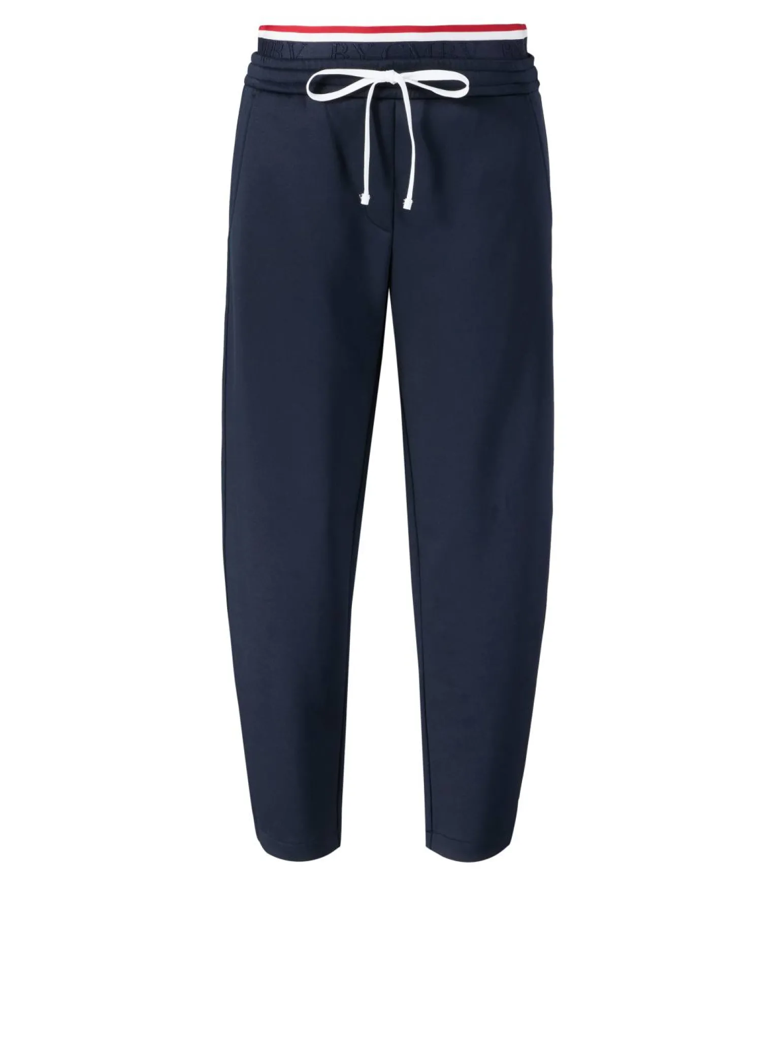 Stoffhose mit Doppelbund 'Odette' Blau