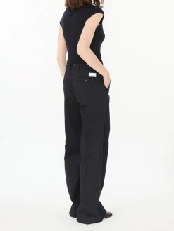 Stoffhose 'Nadia' Marineblau