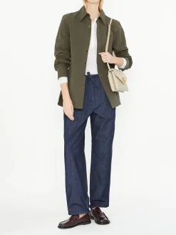 Stoffhose 'Penra' Marineblau