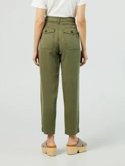 Stoffhose 'Saskia' Khaki