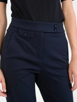 Stoffhose 'Scarlet' Marineblau