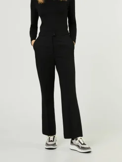 Stoffhose Schwarz