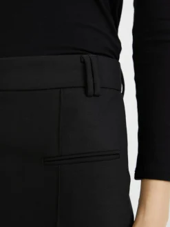 Stoffhose Schwarz