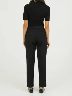 Stoffhose Schwarz