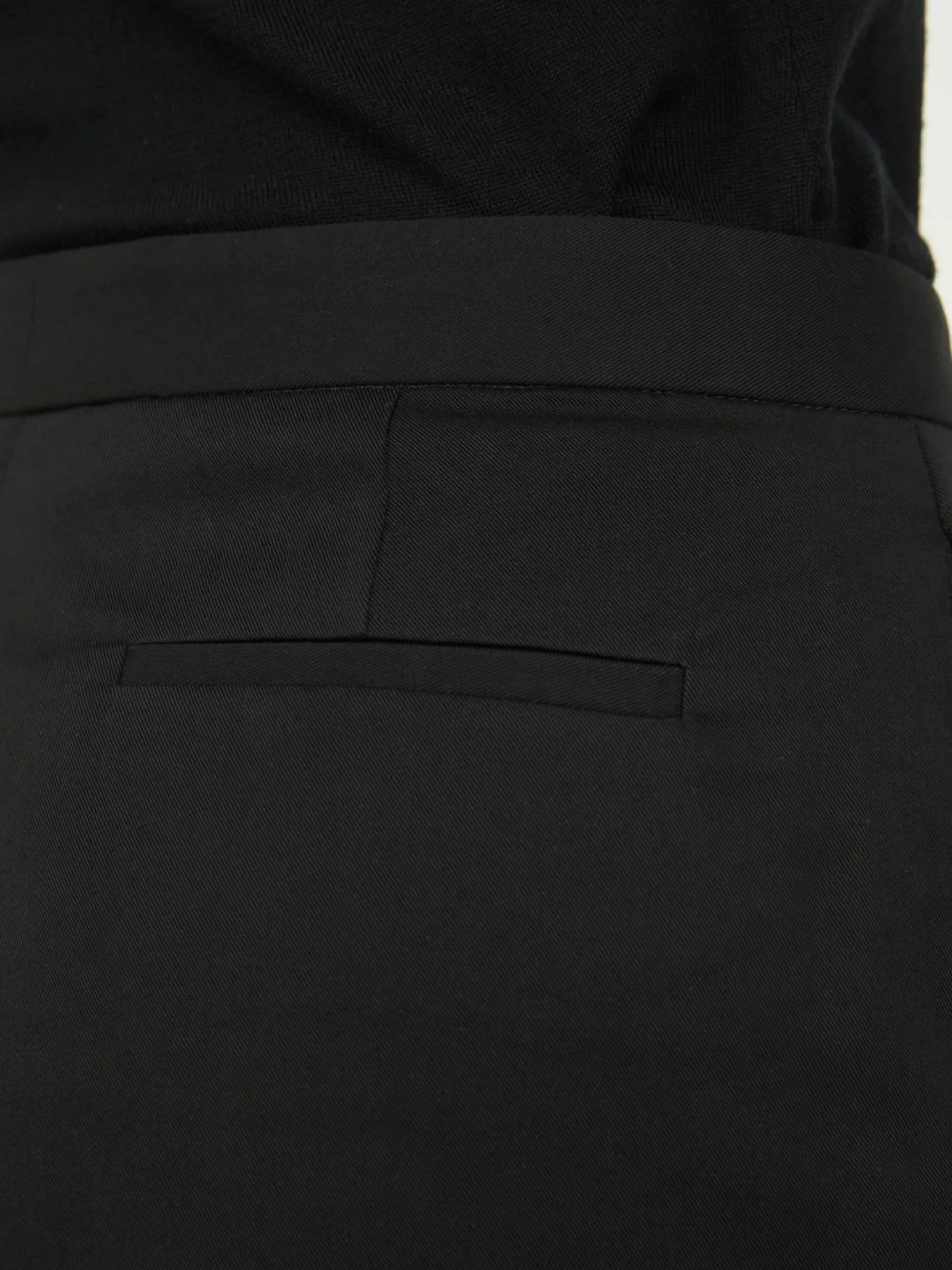 Stoffhose Schwarz
