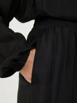 Stoffhose Schwarz