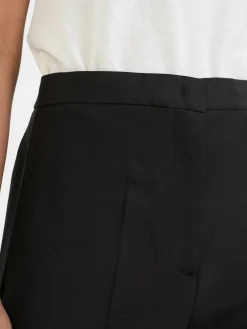 Stoffhose Schwarz