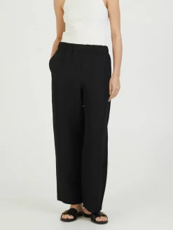 Stoffhose Schwarz
