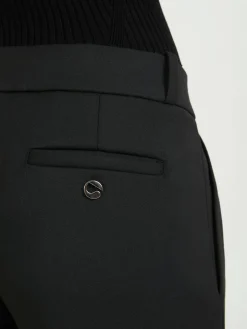 Stoffhose Schwarz