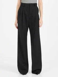 Stoffhose Schwarz
