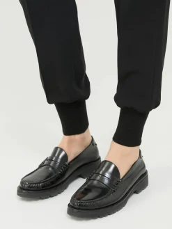 Stoffhose Schwarz