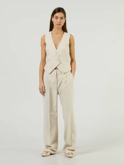 Stoffhose 'Taranto' Beige