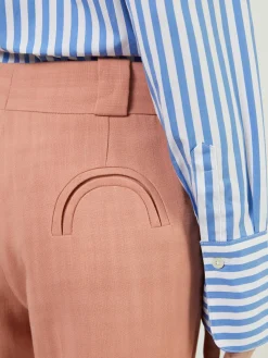 Stoffhose 'Teewe Blossom' Rosé