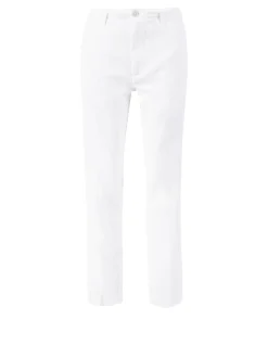 Stoffhose Weiß
