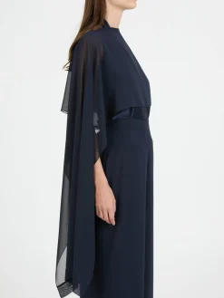 Stola in Marineblau