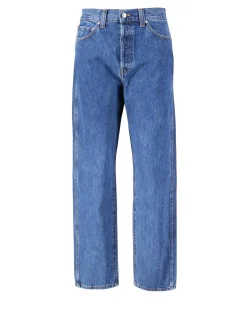 Straight-Cut Jeans 'Corben' Blau