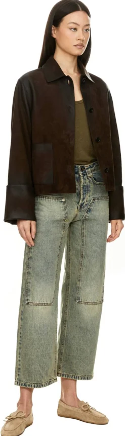 Straight-Cut Jeans 'Milton' Mittelblau