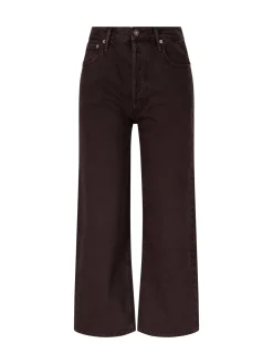 Straight-Cut Jeans 'Ren' Dunkelbraun