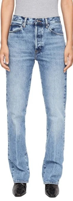 Straight-Cut Jeans 'The Vertical' Blau