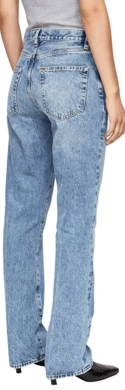 Straight-Cut Jeans 'The Vertical' Blau