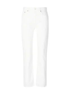 Straight-Fit-Jeans 'Lana' Weiß