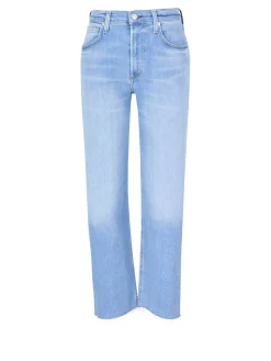 Straight-Fit 'Palma' Hellblau