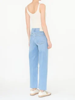 Straight-Fit 'Palma' Hellblau