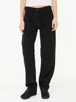 Straight-Jeans 'Bercy' Schwarz