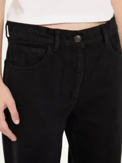 Straight-Jeans 'Bercy' Schwarz