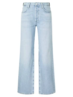 Straight-Leg Jeans 'Annina' Hellblau