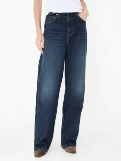 Straight-Leg Jeans 'Bonnie' Dunkelblau