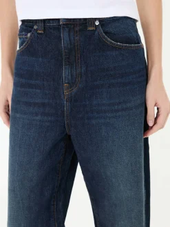 Straight-Leg Jeans 'Bonnie' Dunkelblau