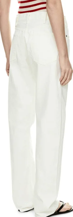 Straight-Leg-Jeans 'Briana' Crème