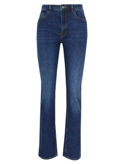 Straight-Leg Jeans 'Danika' Dunkelblau