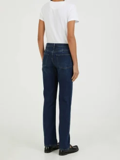 Straight-Leg Jeans 'Danika' Dunkelblau