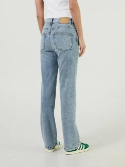 Straight-Leg Jeans 'Eiffel' Hellblau