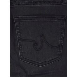 Straight-Leg Jeans 'Girlfriend' Schwarz