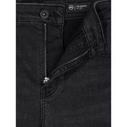 Straight-Leg Jeans 'Girlfriend' Schwarz