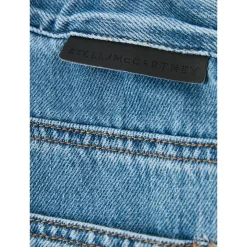 Straight-Leg Jeans Hellblau