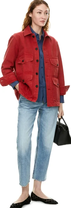 Straight-Leg Jeans 'Lorimer' Hellblau